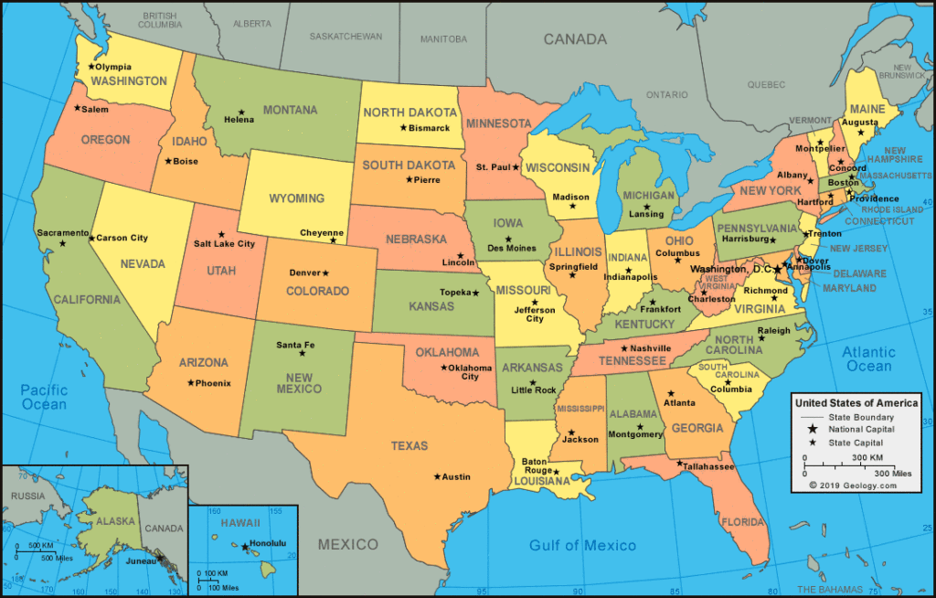 Unites States Map