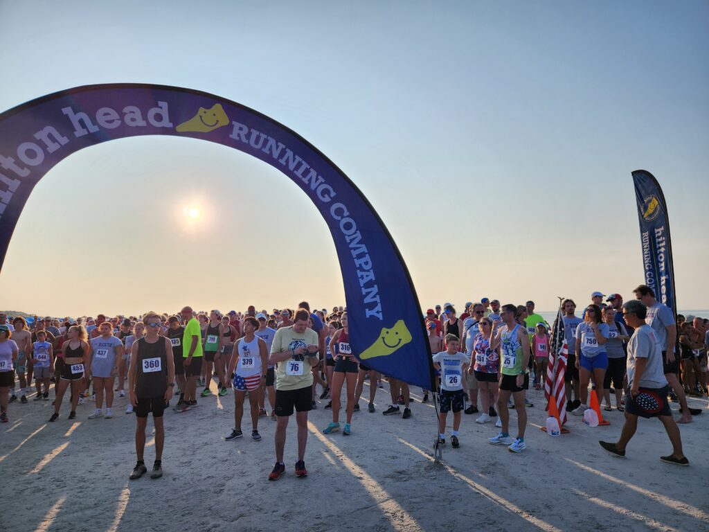 Hilton Head 5K Starting Line